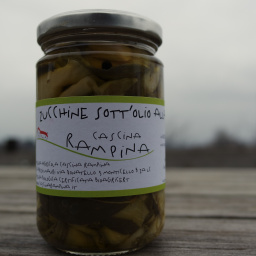 Zucchine sott'olio alla menta 175 g