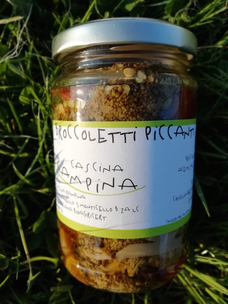 Broccoletti piccanti sott'olio